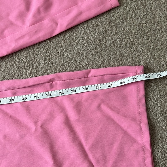 “Boohoo- Tall Woven Tailored Culottes (PINK) size 6” - Picture 4 of 10